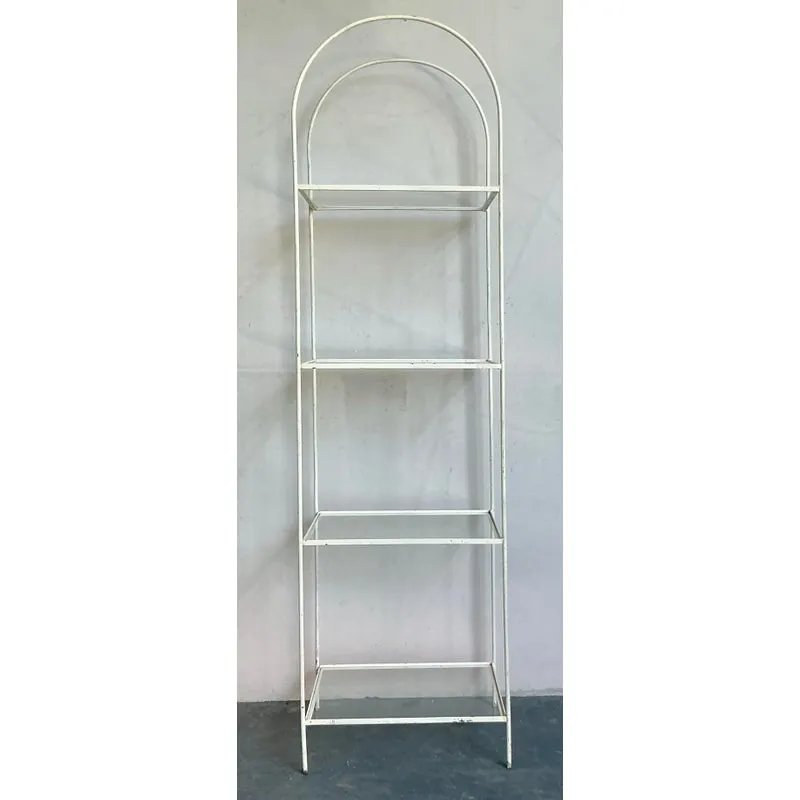 Vintage Regency Arched Iron Etagere — additional photo 5