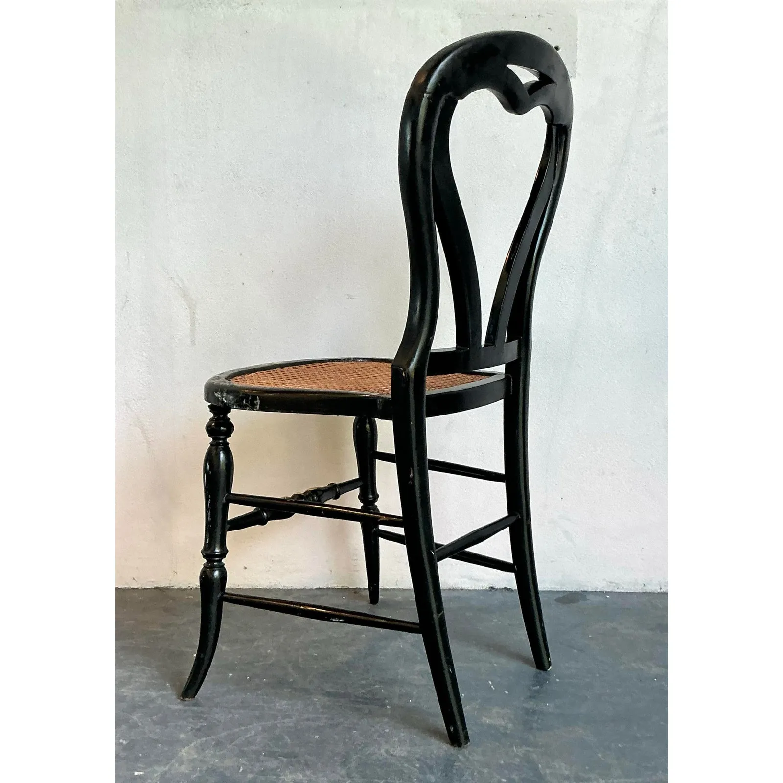 Vintage Regency Paper Mache Chair — additional photo 5