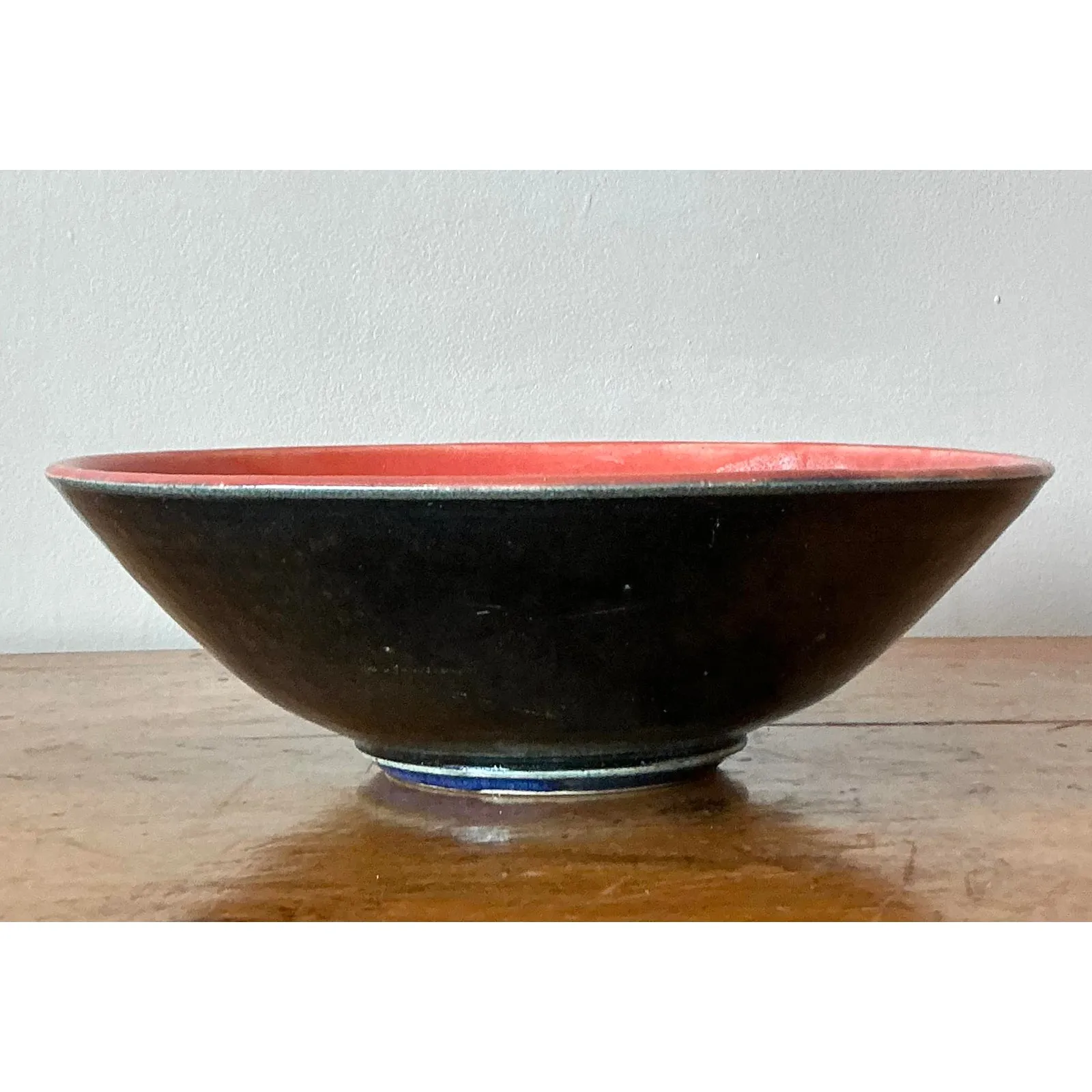 Vintage Boho Hand Painted Ceramic Bowl — additional photo 6
