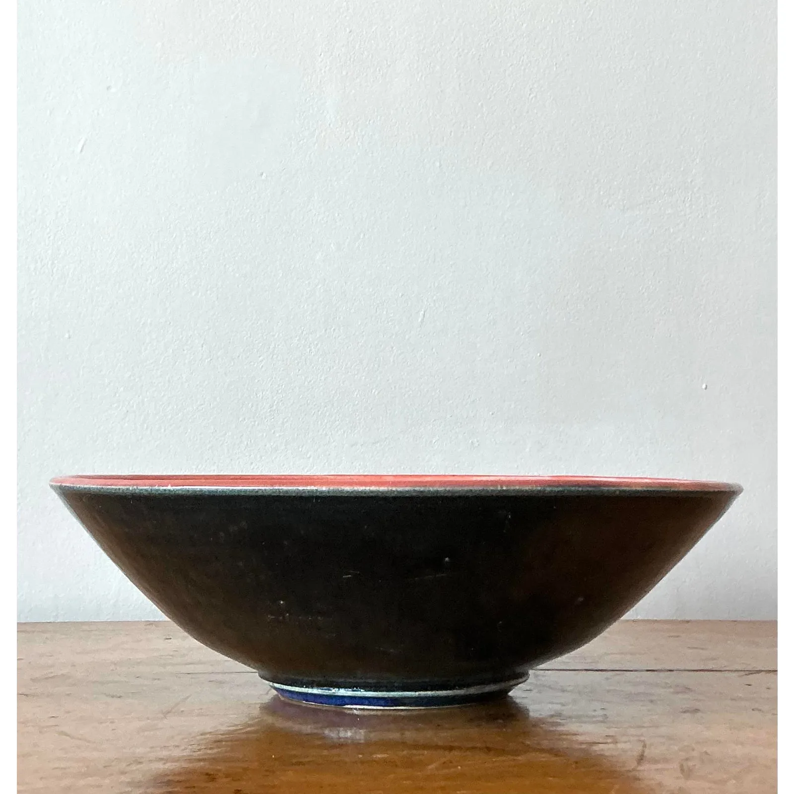 Vintage Boho Hand Painted Ceramic Bowl — additional photo 7