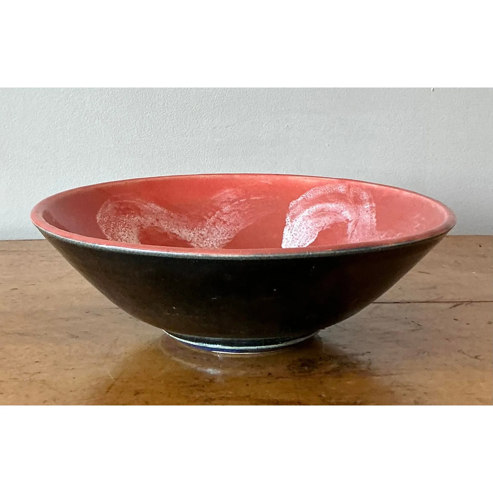 Vintage Boho Hand Painted Ceramic Bowl — additional photo 8