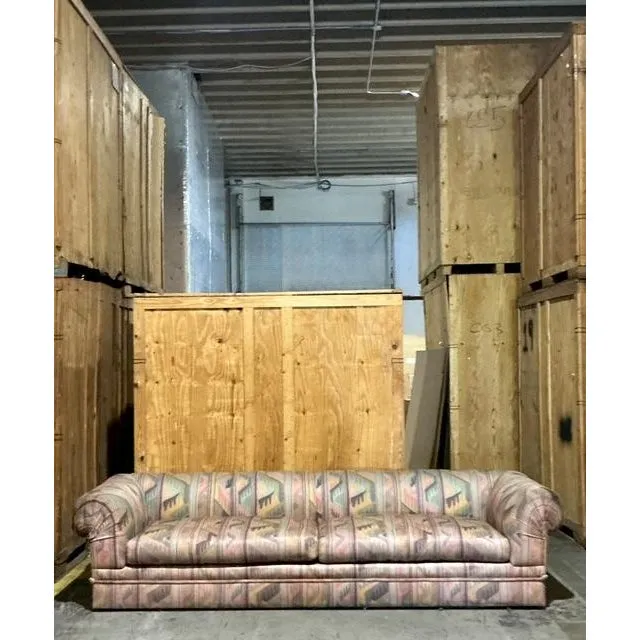 Vintage Boho Monumental Roll Arm Sofa — additional photo 2