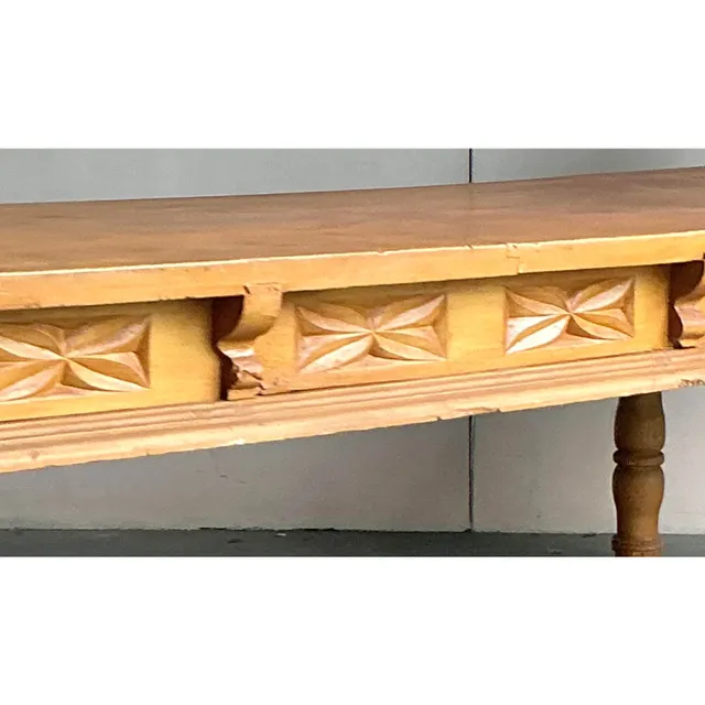 Vintage Boho Monumental Library Table — additional photo 6