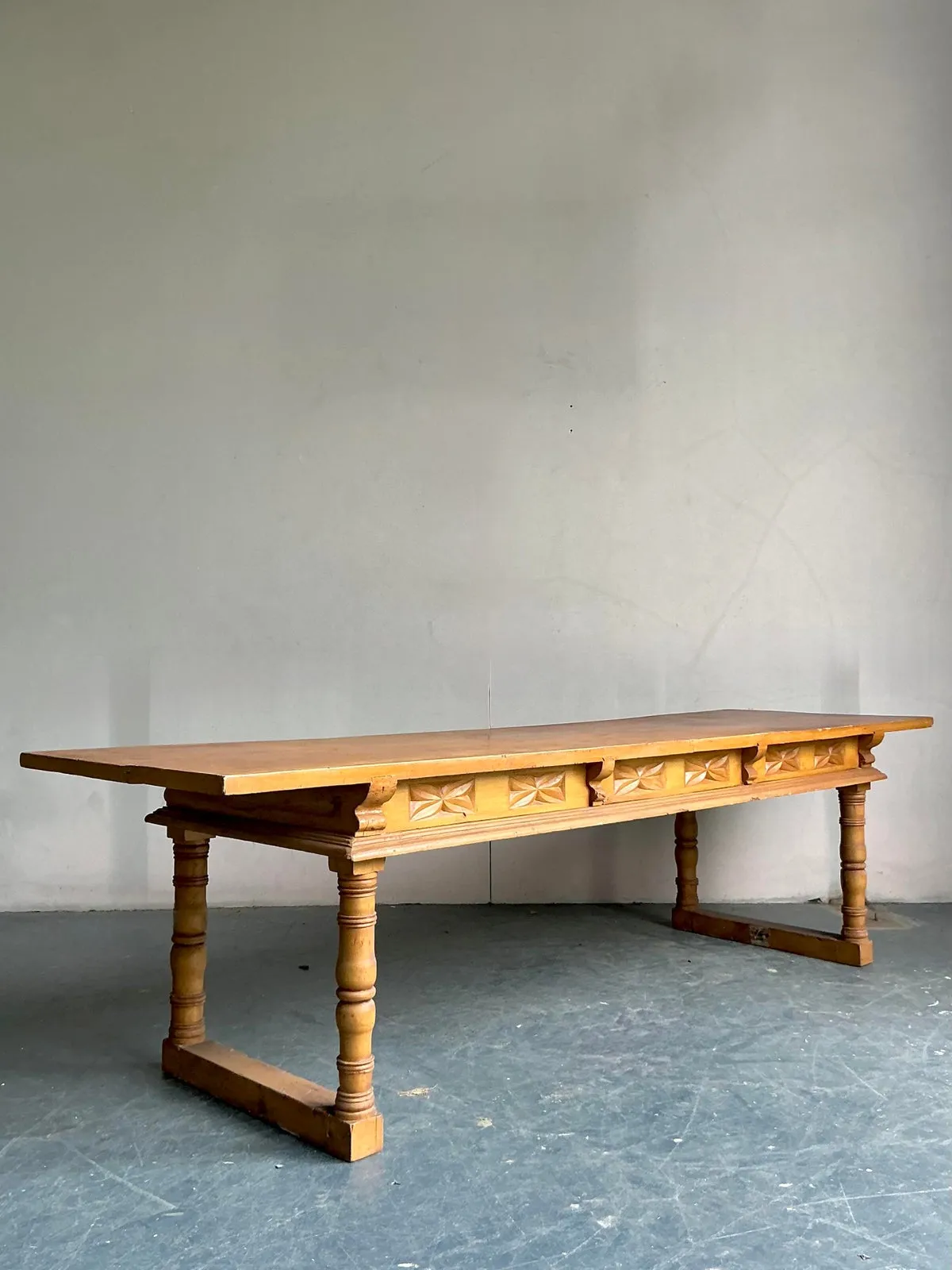 Vintage Boho Monumental Library Table — additional photo 2