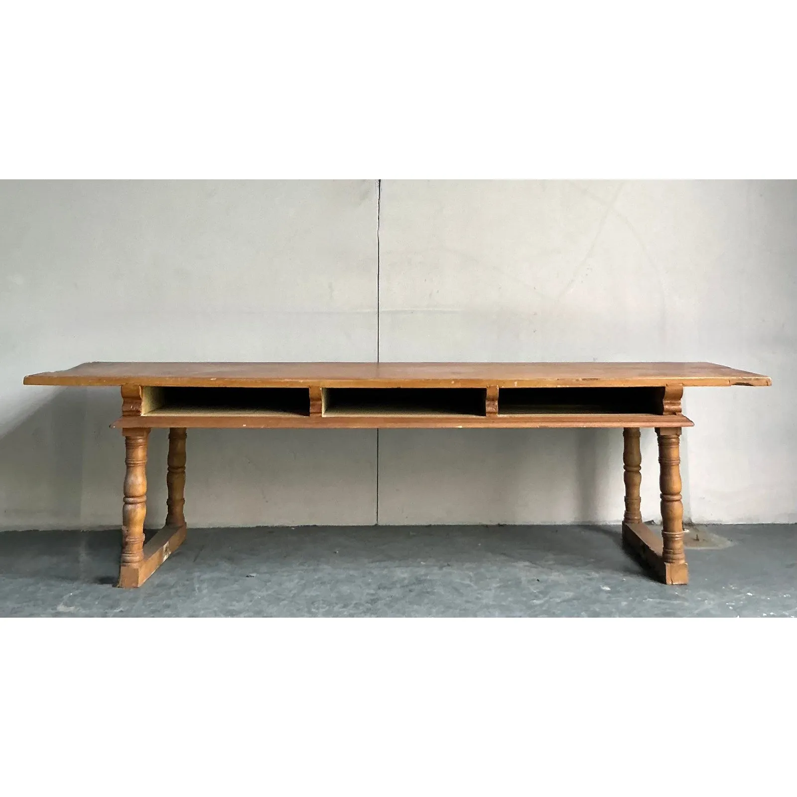 Vintage Boho Monumental Library Table — additional photo 8