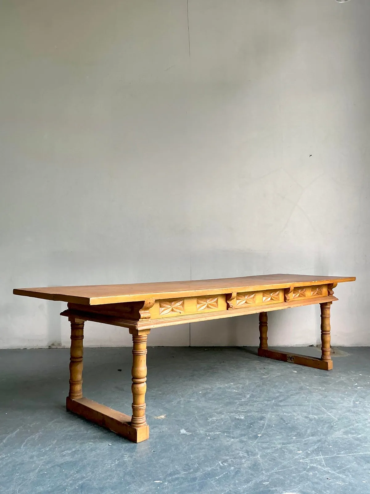 Vintage Boho Monumental Library Table — additional photo 8