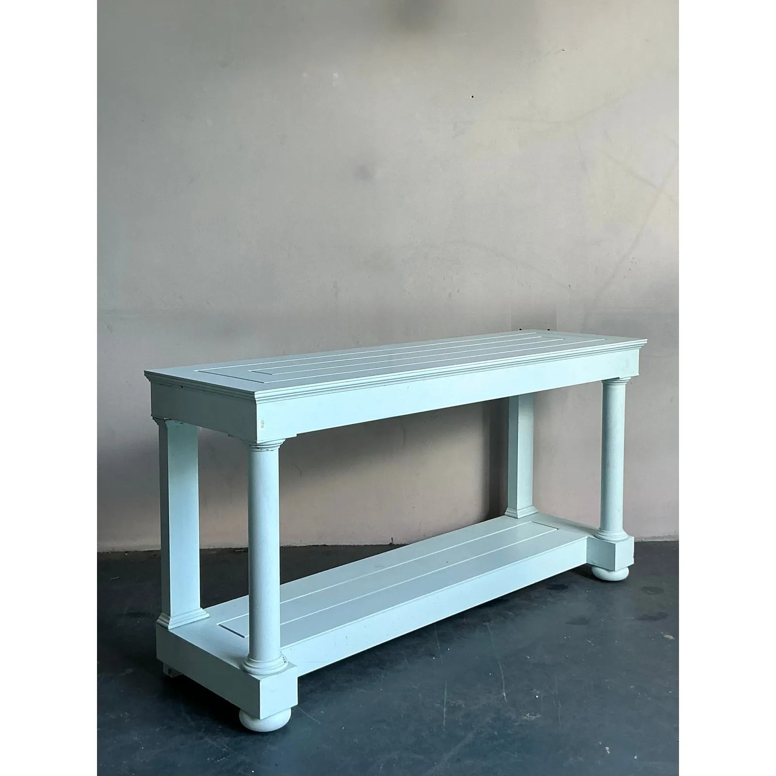 Vintage Boho McKinnon Harris Cast Aluminum “Spotswood” Sideboard — additional photo 7