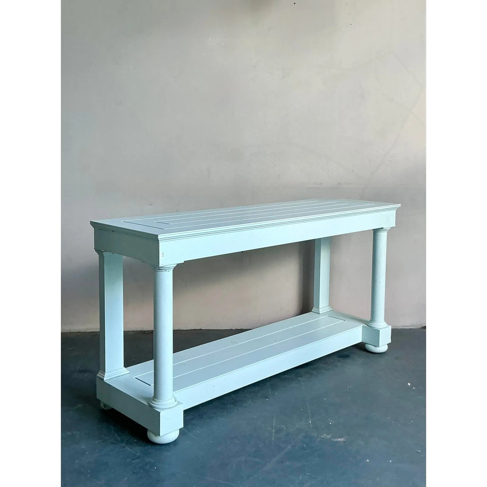 Vintage Boho McKinnon Harris Cast Aluminum “Spotswood” Sideboard — additional photo 8