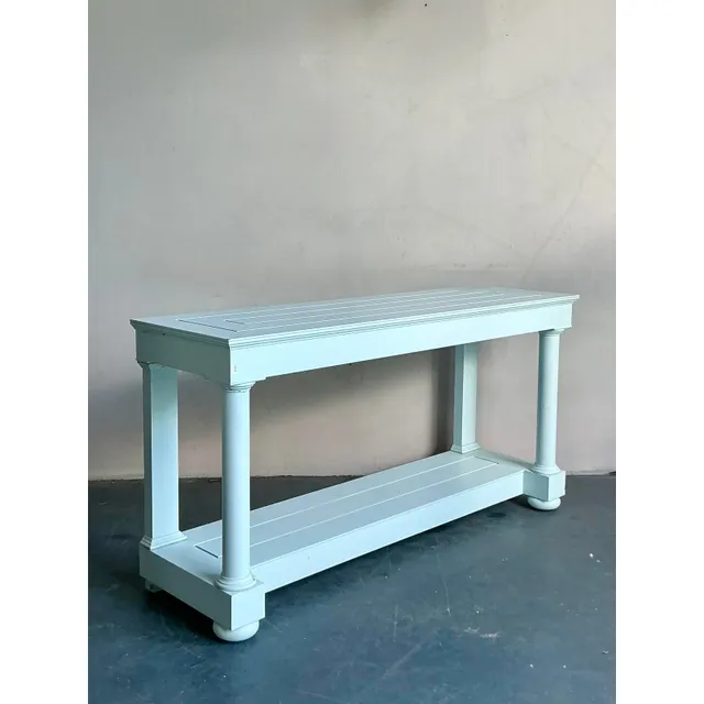 Vintage Boho McKinnon Harris Cast Aluminum “Spotswood” Sideboard — additional photo 8