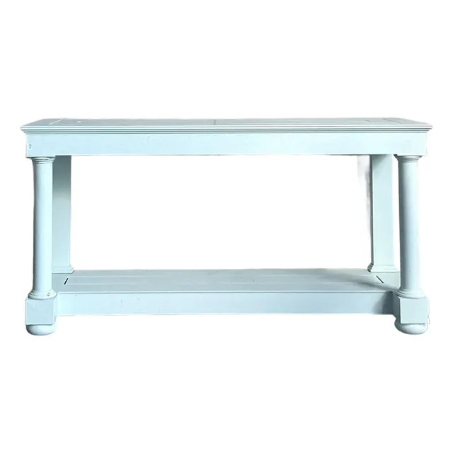 Vintage Boho McKinnon Harris Cast Aluminum “Spotswood” Sideboard — additional photo 1