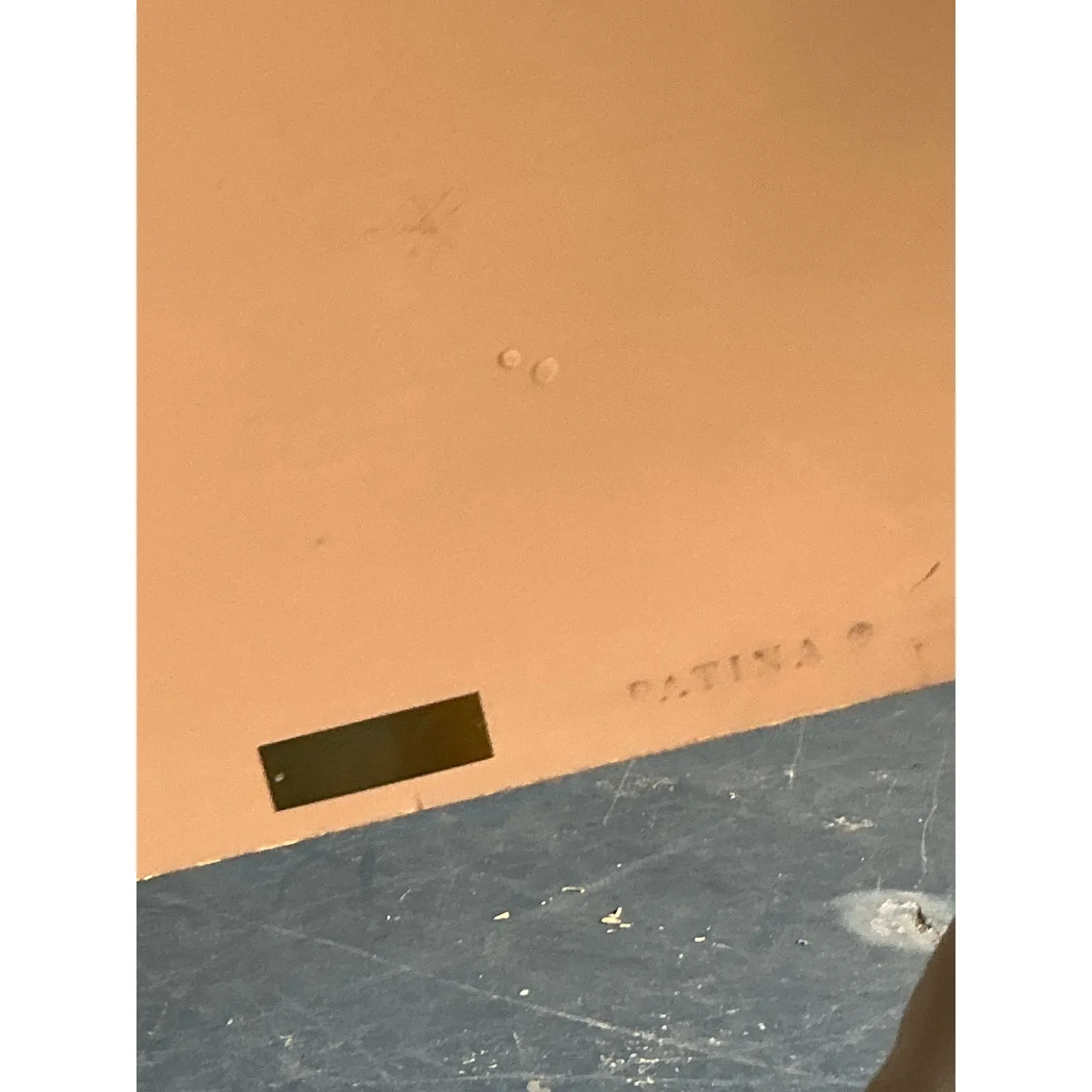 Vintage Italian Patina Hand Painted Chest — additional photo 1