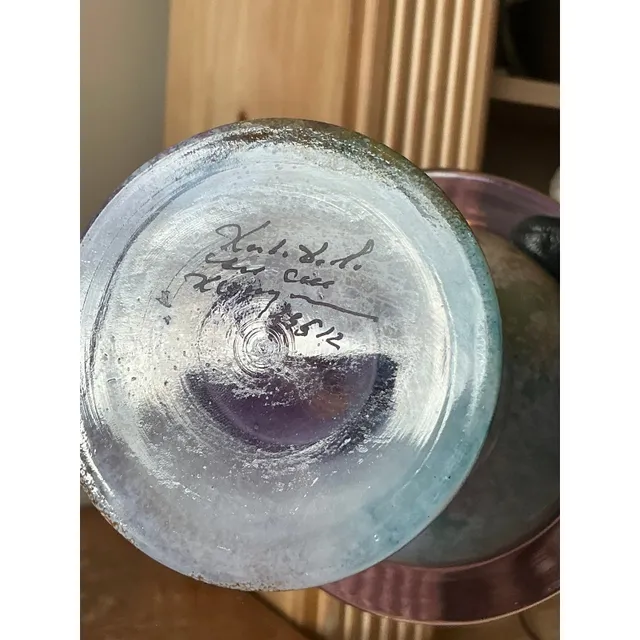 Vintage Swedish Kosta Boda Art Glass Vase — additional photo 5
