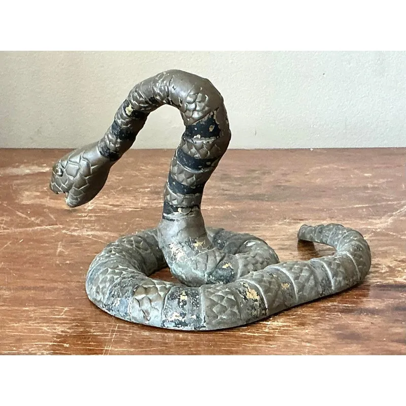 Vintage Boho Bronze Snake — additional photo 5