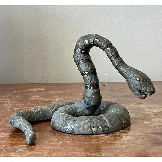 Vintage Boho Bronze Snake — additional photo 6