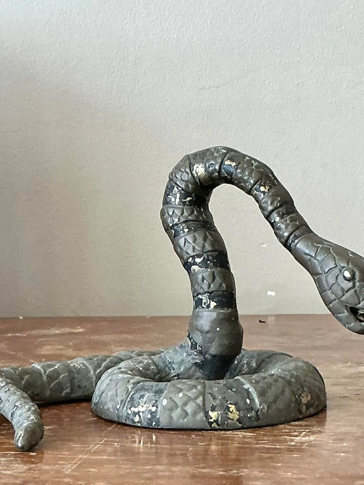 Vintage Boho Bronze Snake — additional photo 1