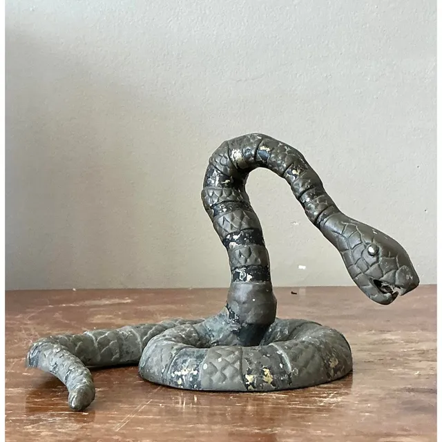 Vintage Boho Bronze Snake — additional photo 2