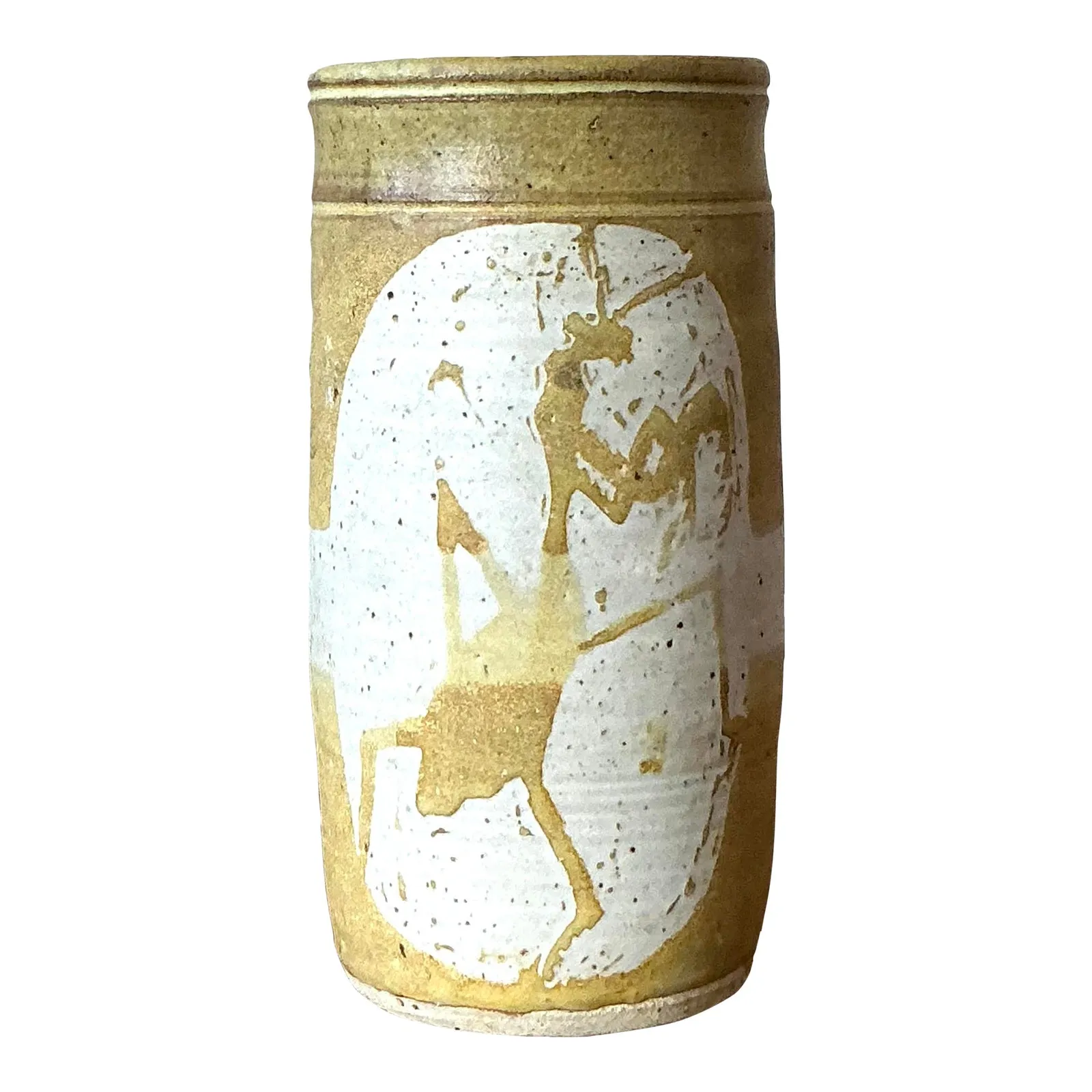 Vintage Boho Praying Mantis Studio Pottery Vase — additional photo 8