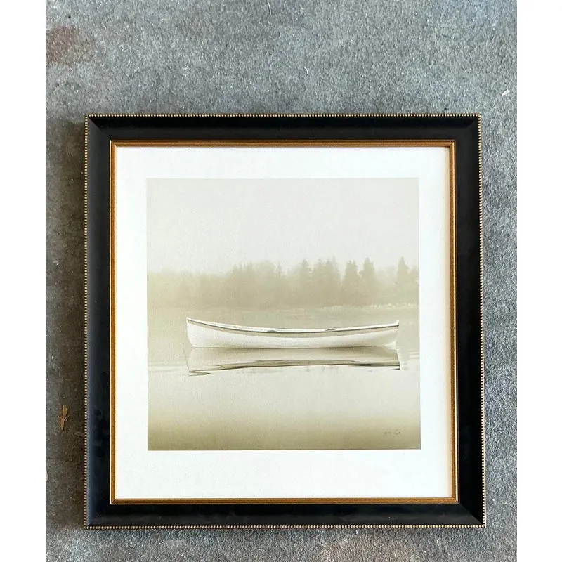 Vintage Boho Original Limited Edition Michael Kahn Canoe Photo — additional photo 6