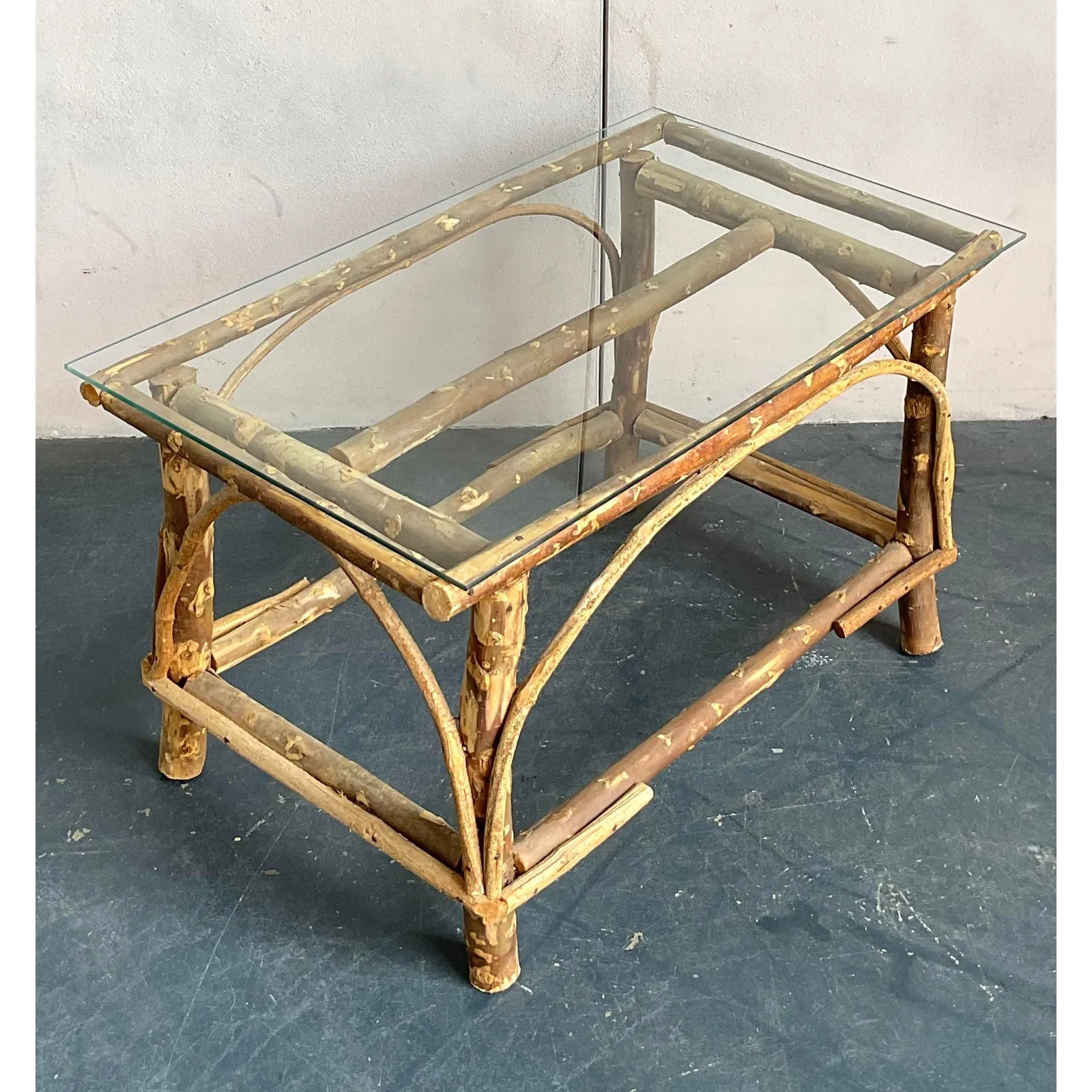 Vintage Coastal Bent Branch Coffee Table — additional photo 4