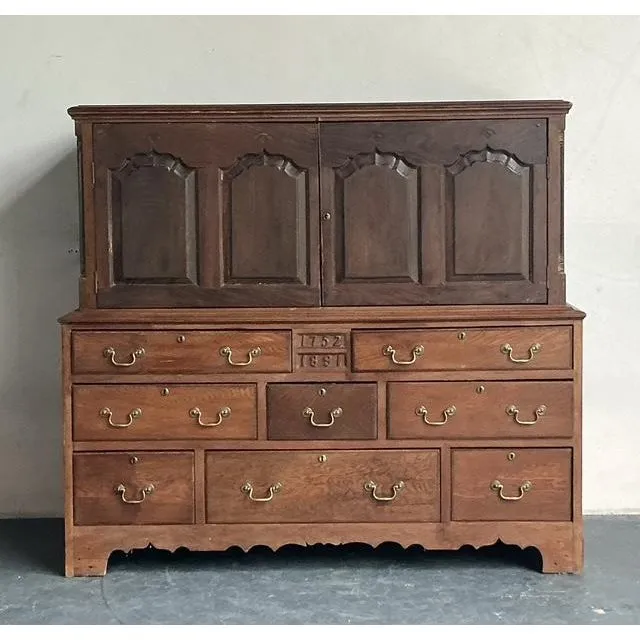 Vintage Boho Hand Crafted 18th Century Cabinet — additional photo 2