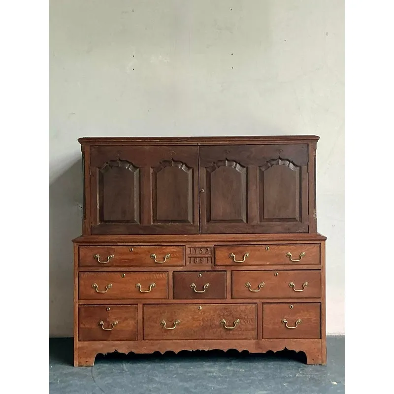 Vintage Boho Hand Crafted 18th Century Cabinet — additional photo 5