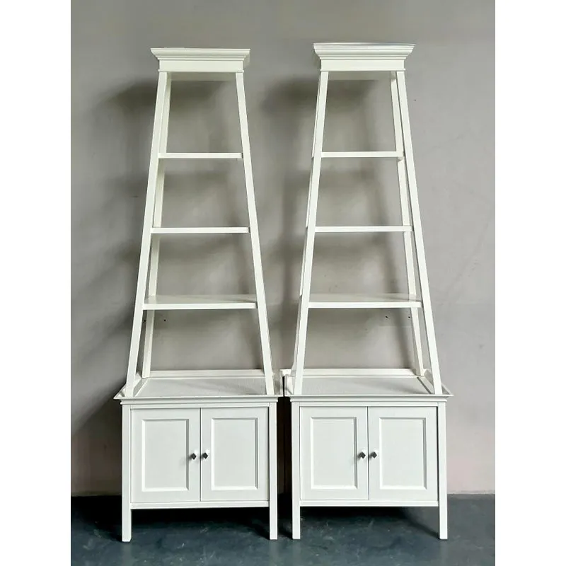 Vintage Regency Lacquered Stacked Etagere - A Pair — additional photo 7