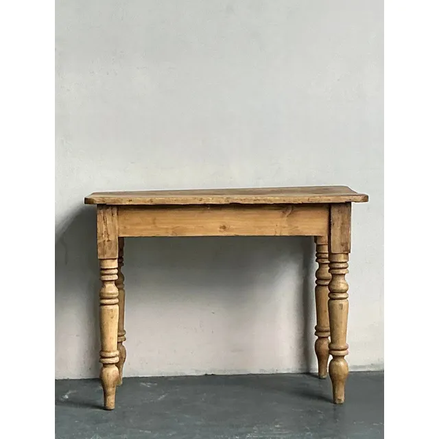Farmhouse Vintage Boho Rustic Barn Wood Table — additional photo 5