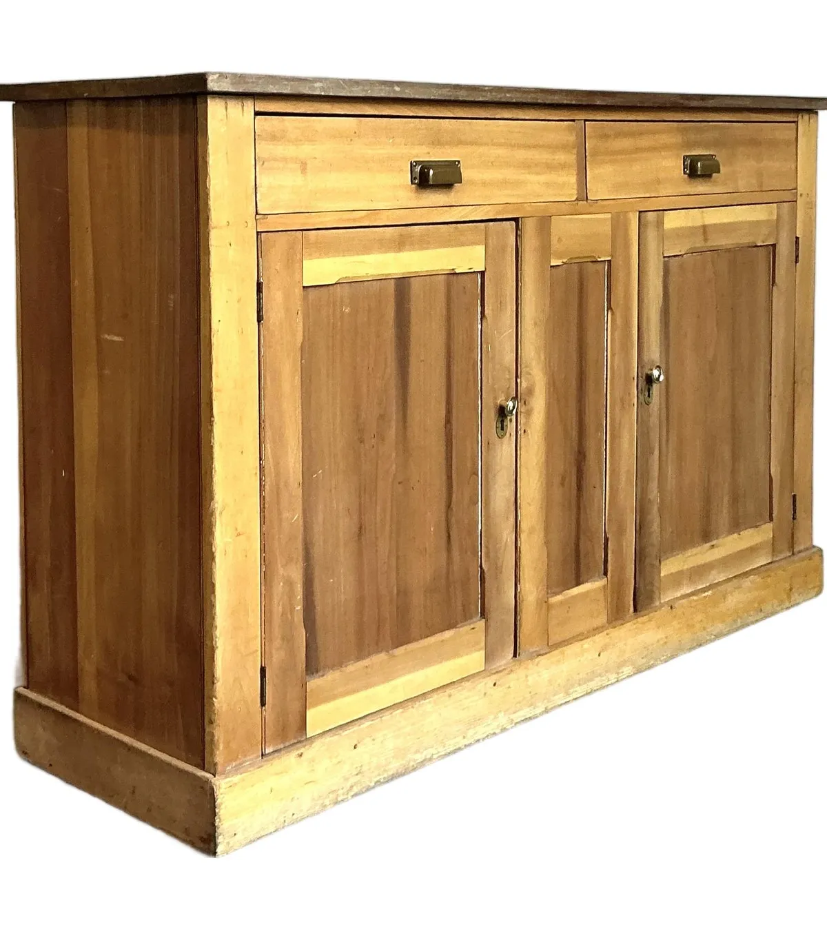 Vintage Boho Pine Sideboard