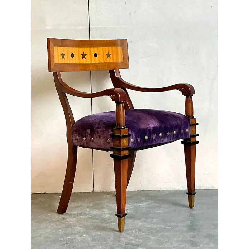 Vintage Regency Goralnik and Buchanan Empire Arm Chair — additional photo 4