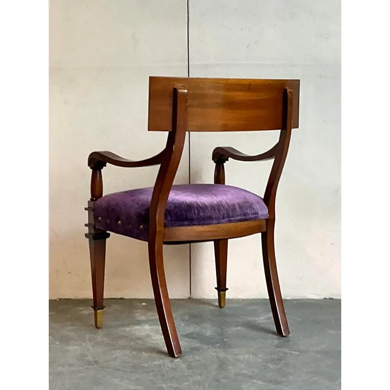 Vintage Regency Goralnik and Buchanan Empire Arm Chair — additional photo 7