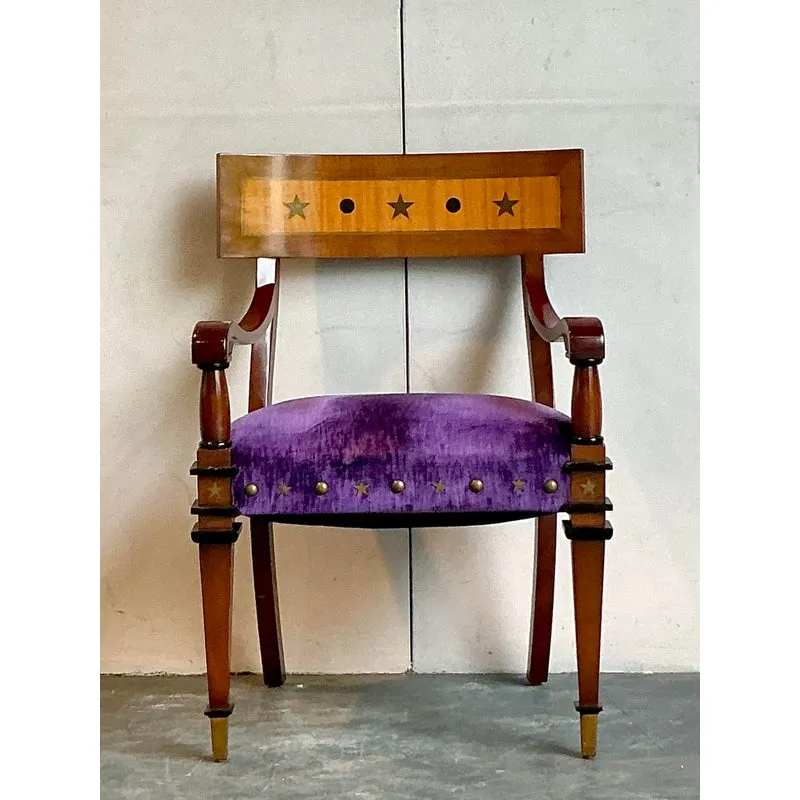 Vintage Regency Goralnik and Buchanan Empire Arm Chair — additional photo 2