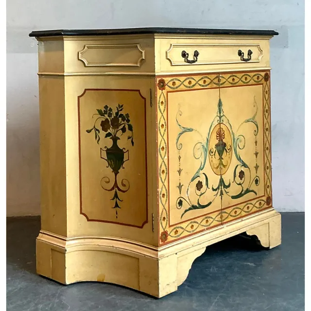 Vintage Boho Irving and Casson Hand Painted Sideboard — additional photo 4