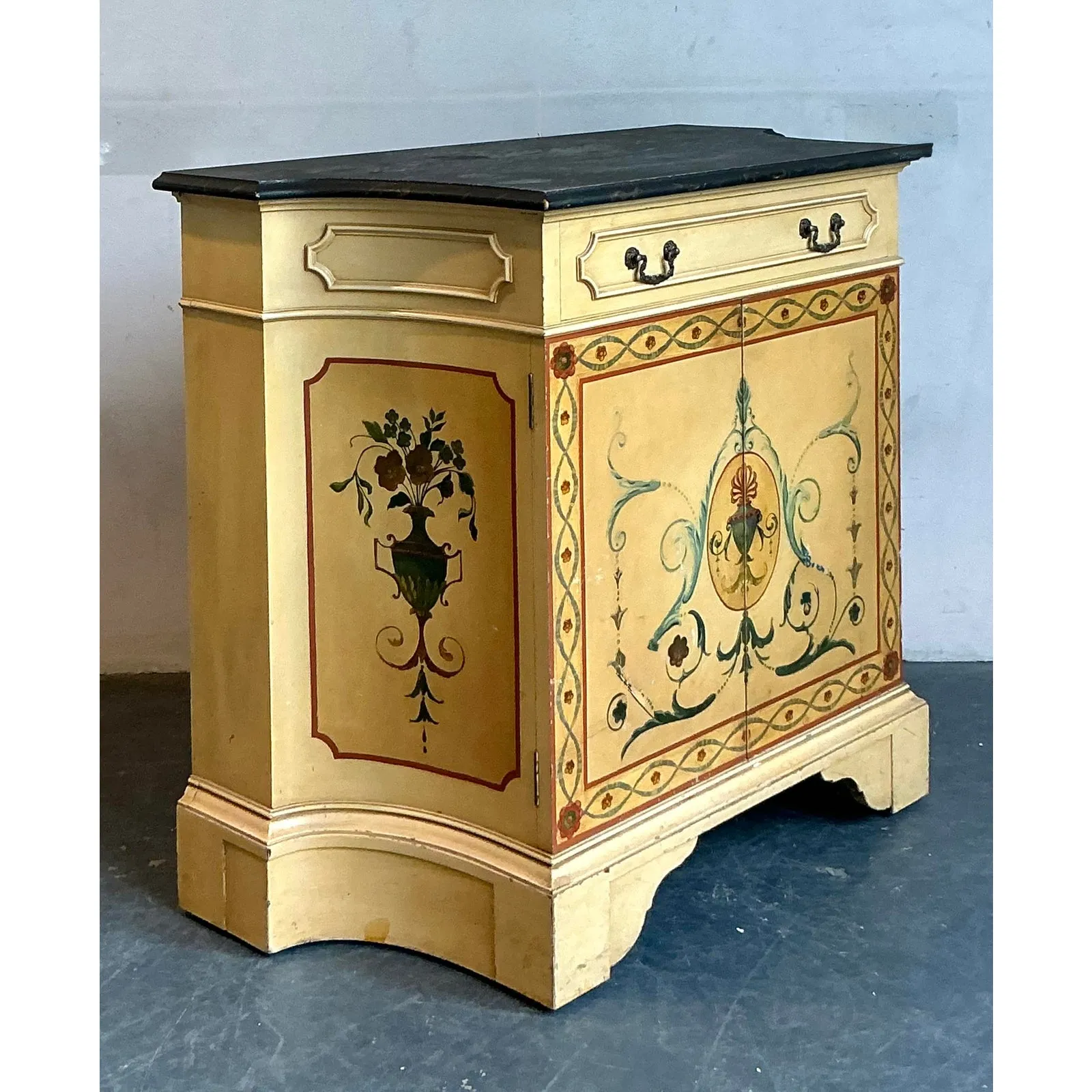Vintage Boho Irving and Casson Hand Painted Sideboard — additional photo 6