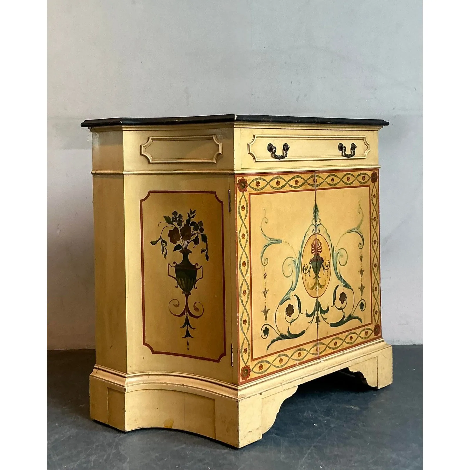 Vintage Boho Irving and Casson Hand Painted Sideboard — additional photo 7