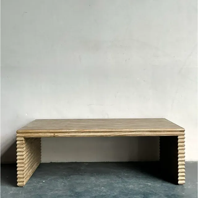 Vintage Boho Mr Brown London “Belmont” Coffee Table — additional photo 3