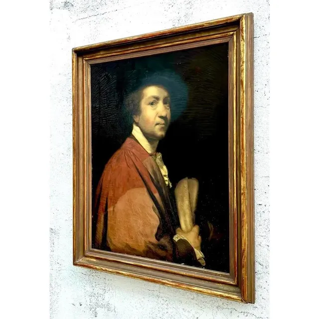 Vintage Regency 19th Century Oil Portrait of Man — additional photo 5