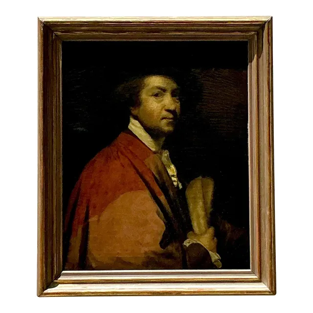 Vintage Regency 19th Century Oil Portrait of Man — additional photo 1