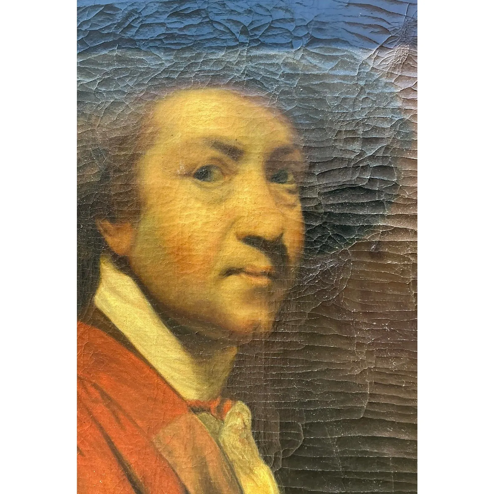 Vintage Regency 19th Century Oil Portrait of Man — additional photo 6