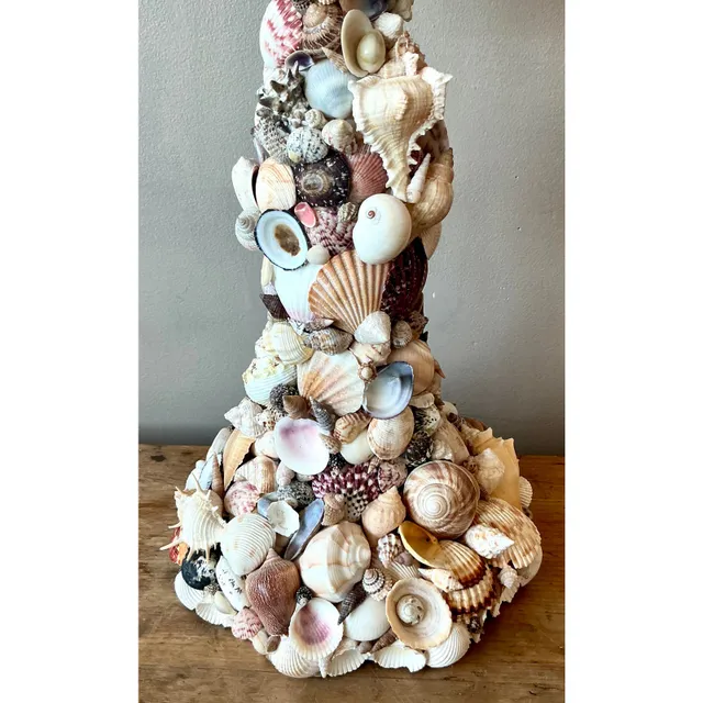 Vintage Coastal Shell Totem — additional photo 7