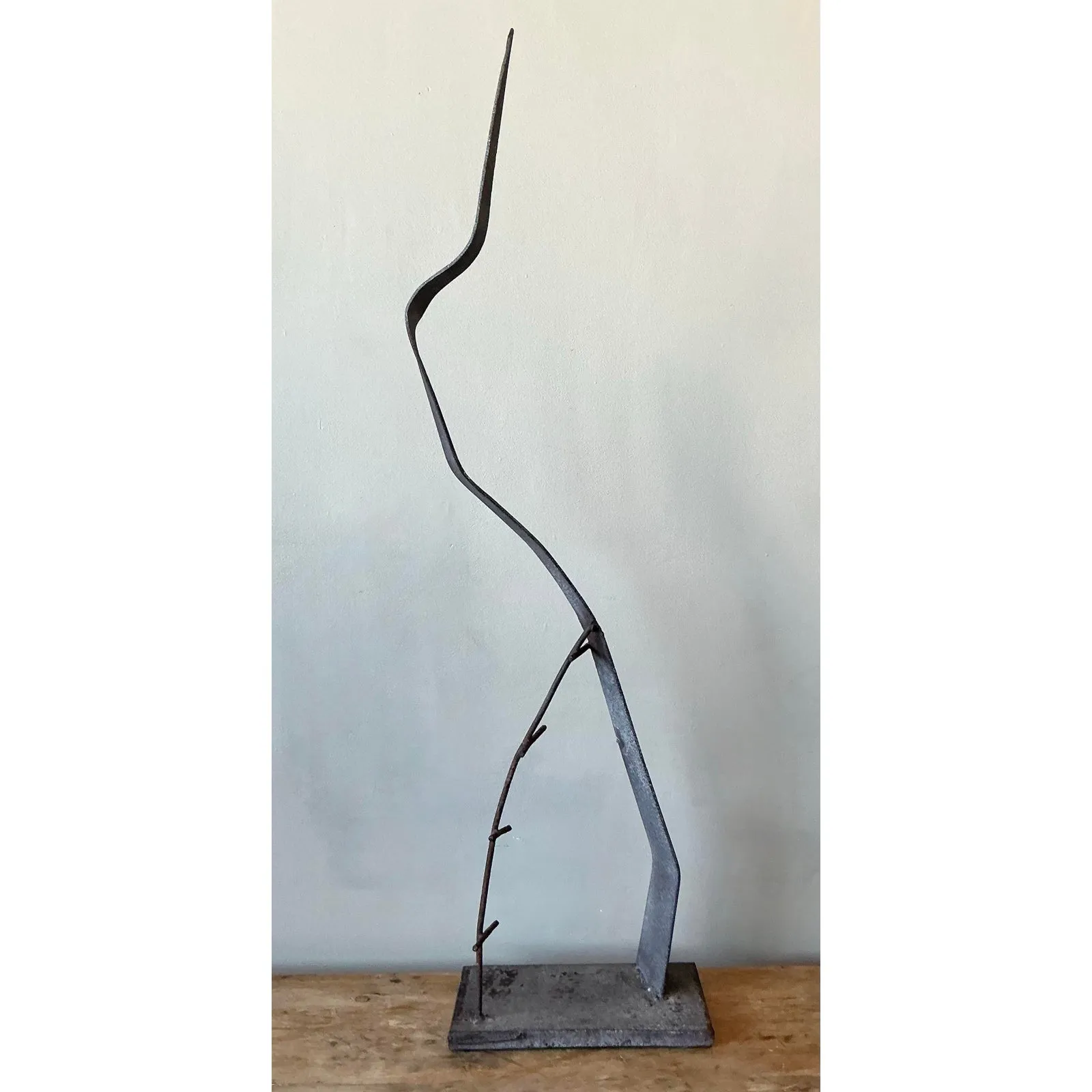 Vintage MCM Brutalist Abstract Sculpture — additional photo 4