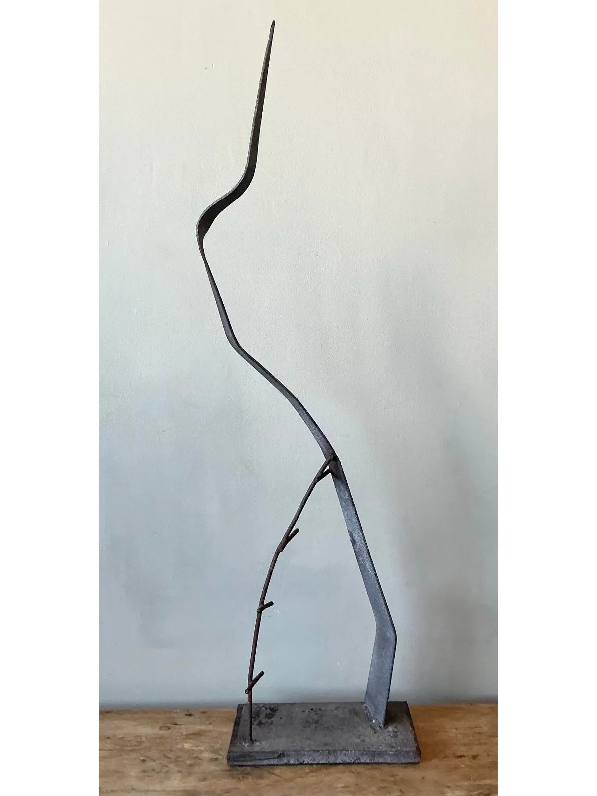 Vintage MCM Brutalist Abstract Sculpture — additional photo 3