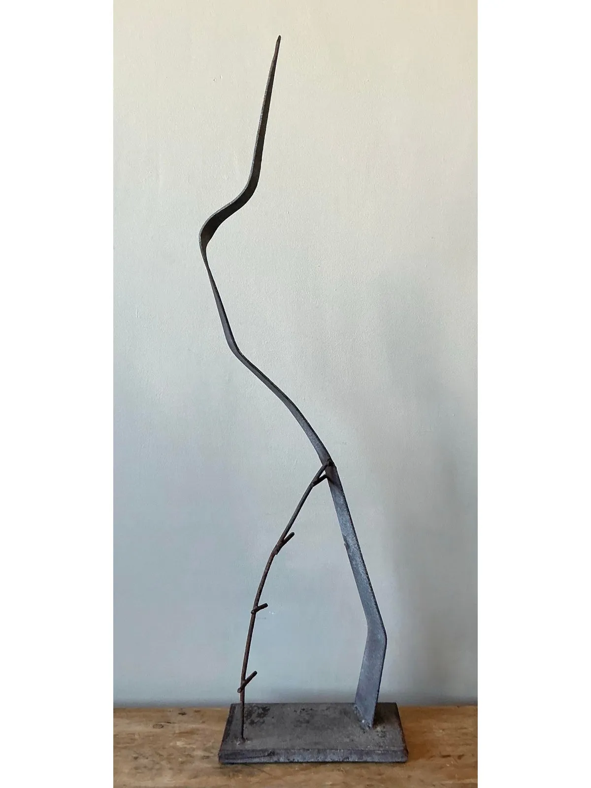 Vintage MCM Brutalist Abstract Sculpture — additional photo 4