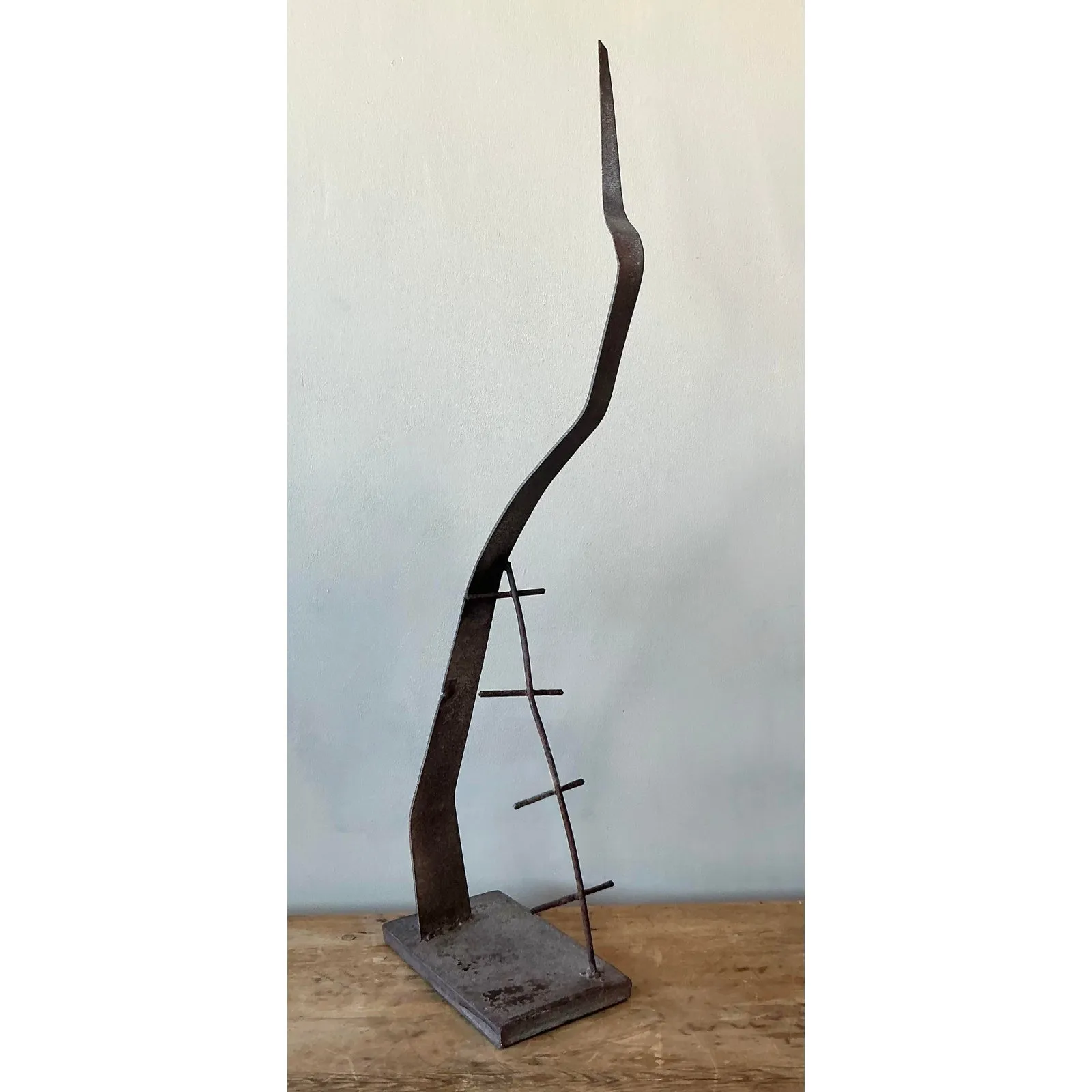 Vintage MCM Brutalist Abstract Sculpture — additional photo 7