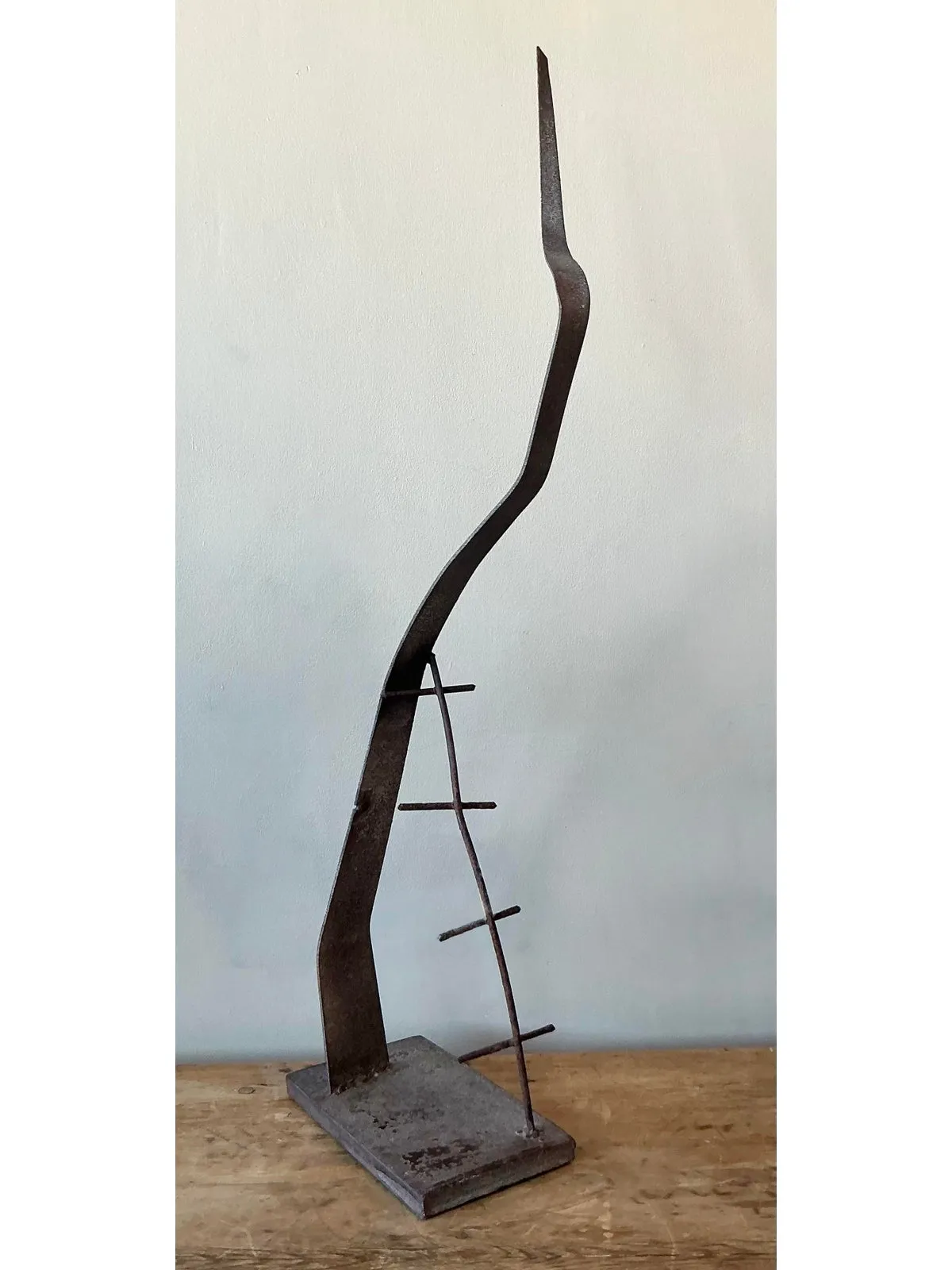 Vintage MCM Brutalist Abstract Sculpture — additional photo 6