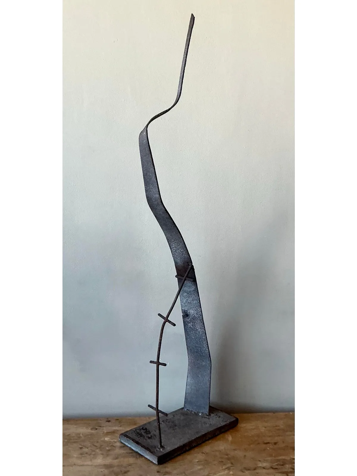 Vintage MCM Brutalist Abstract Sculpture — additional photo 8