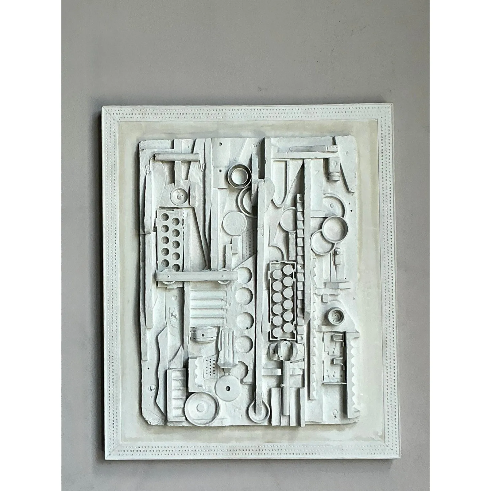 Vintage Boho Found Object Wall Sculpture — additional photo 4