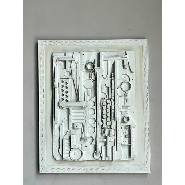 Vintage Boho Found Object Wall Sculpture — additional photo 4