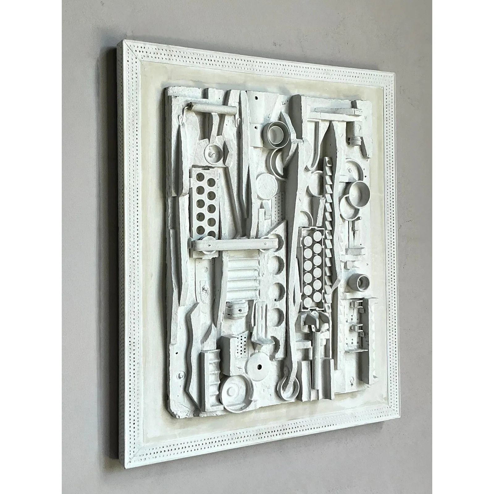 Vintage Boho Found Object Wall Sculpture — additional photo 8