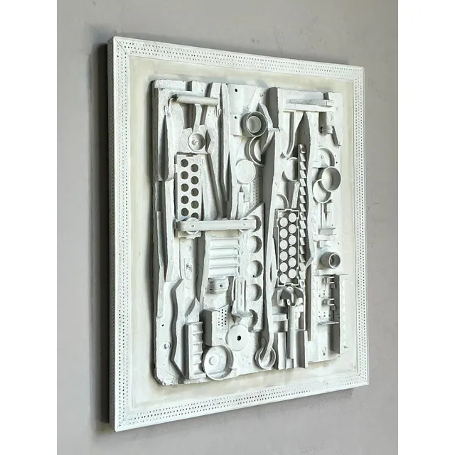 Vintage Boho Found Object Wall Sculpture — additional photo 8
