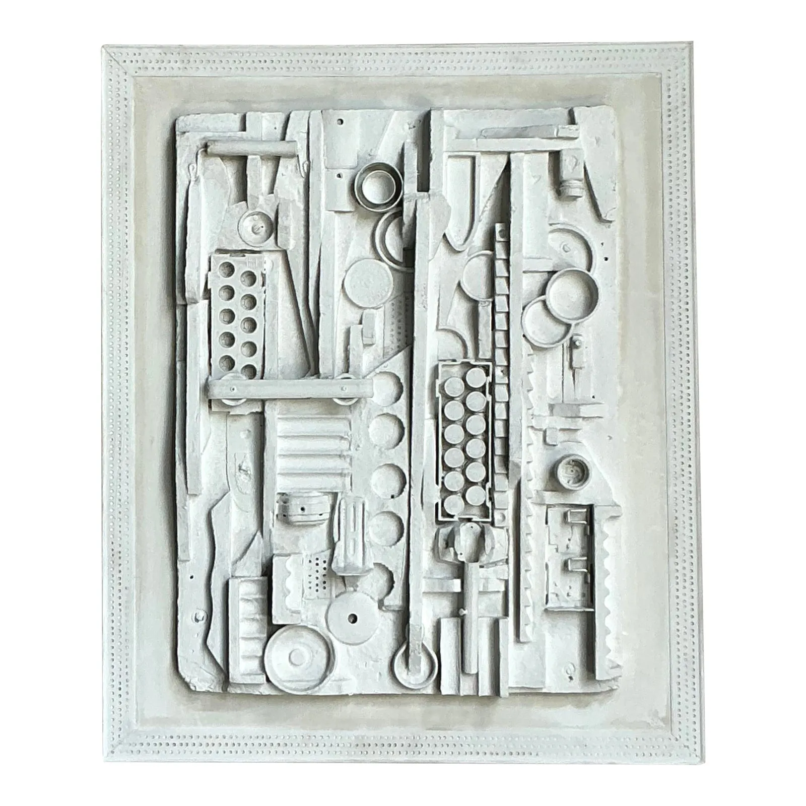 Vintage Boho Found Object Wall Sculpture — additional photo 1